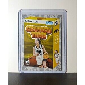 2024 Caitlin Clark Panini Donruss #SS-CT2 Crunch Time Basketball Card Hawkeyes